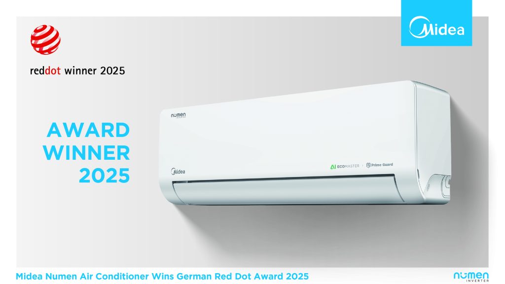 Điều hòa Không khí Inverter Split mới nhất của Midea giành Giải thưởng Red Dot của Đức