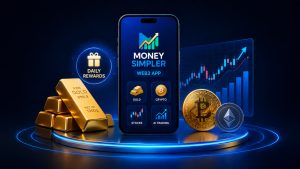MoneySimpler ra mắt Web3 App, hỗ trợ giao dịch vàng, tiền điện tử và chứng khoán, nhận thưởng miễn phí mỗi ngày