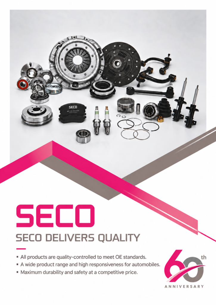 SECO Aftermarket kỷ niệm 60 năm chất lượng và độ tin cậy trong lĩnh vực phụ tùng thay thế ô tô